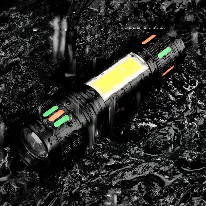 Linterna Recargable Led Portable Mini Potencia Luz Led
