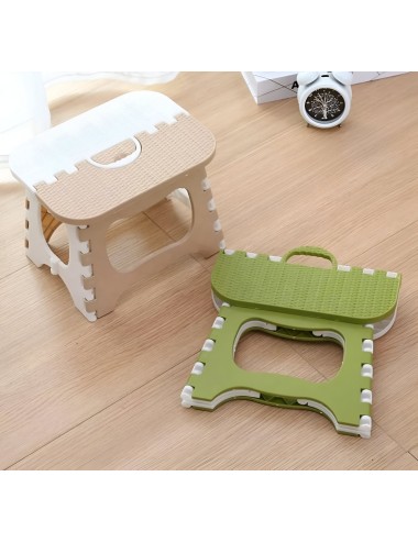 Butaco Plegable Pequeño Plástico Hogar Portatil