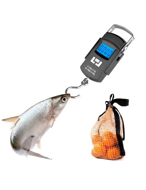 Balanza Pesa Báscula Gramera Digital Tipo Gancho 50kg