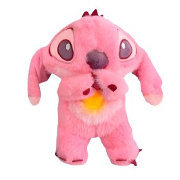 Angel Stitch Peluche Que Respira Sonido Luz Niñas + Bateria