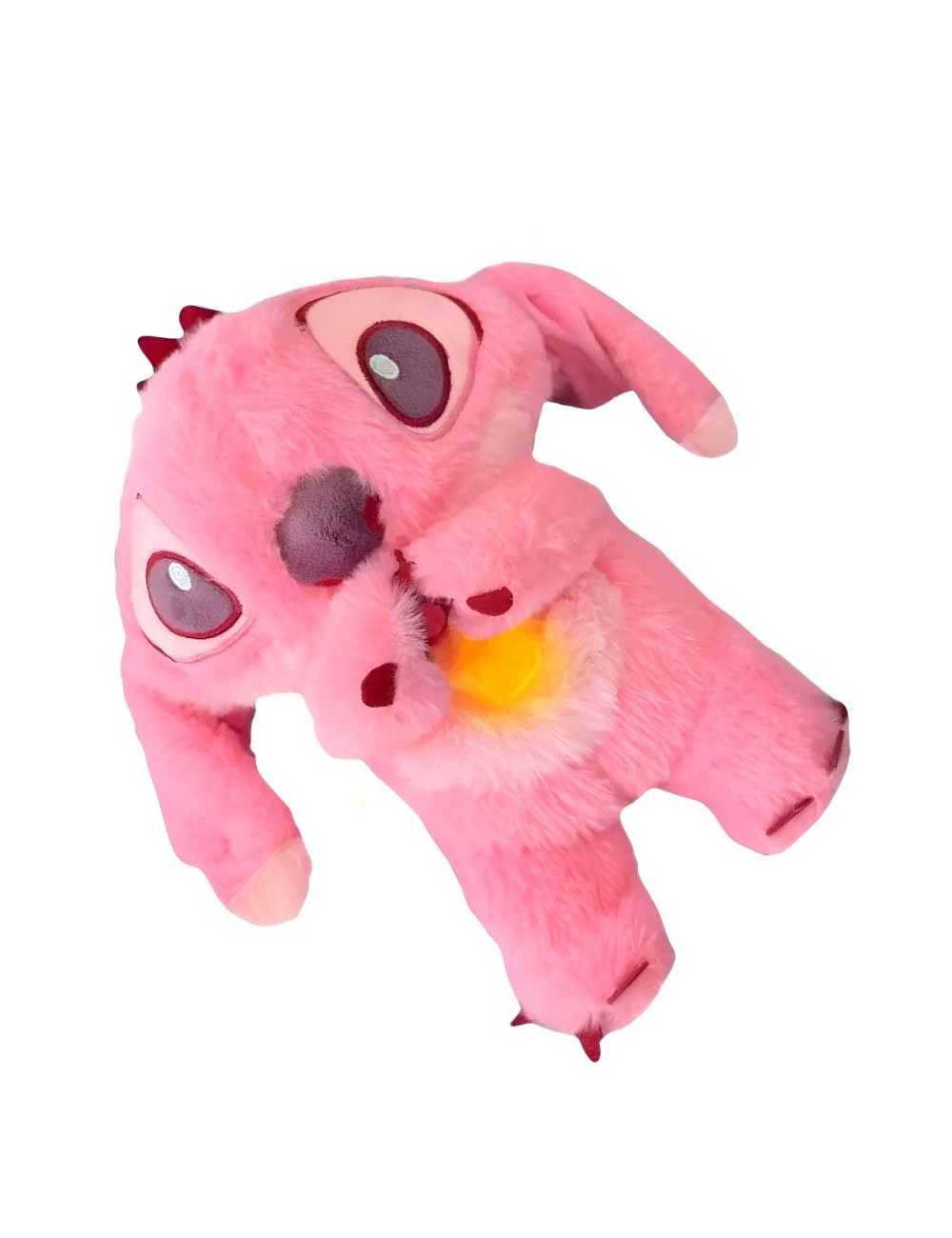 Angel Stitch Peluche Que Respira Sonido Luz Niñas + Bateria