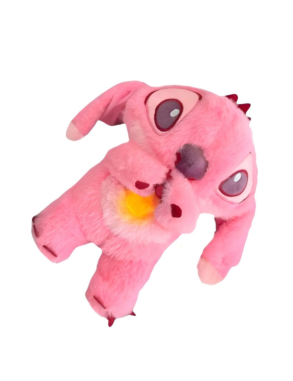 Angel Stitch Peluche Que Respira Sonido Luz Niñas + Bateria