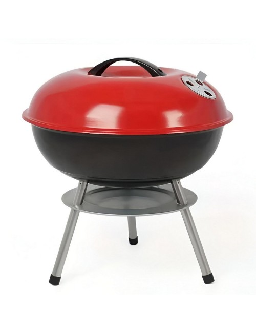 Asador A Carbón Bbq Portable Camping Parrilla Barril Grill