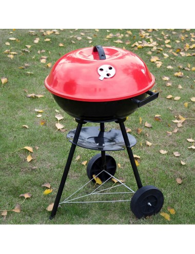 Asador A Carbón Bbq Portable Camping Parrilla Barril Grill