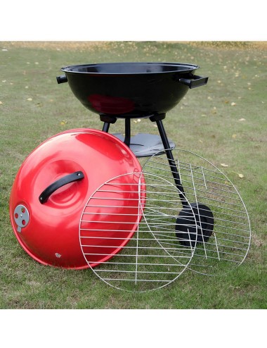 Asador A Carbón Bbq Portable Camping Parrilla Barril Grill