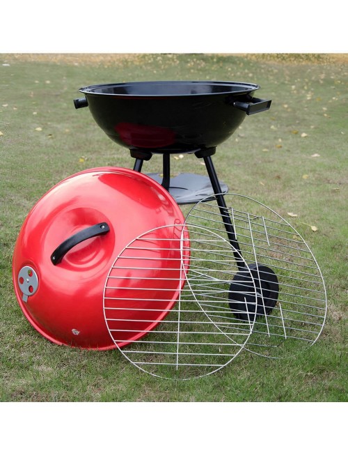 Asador A Carbón Bbq Portable Camping Parrilla Barril Grill