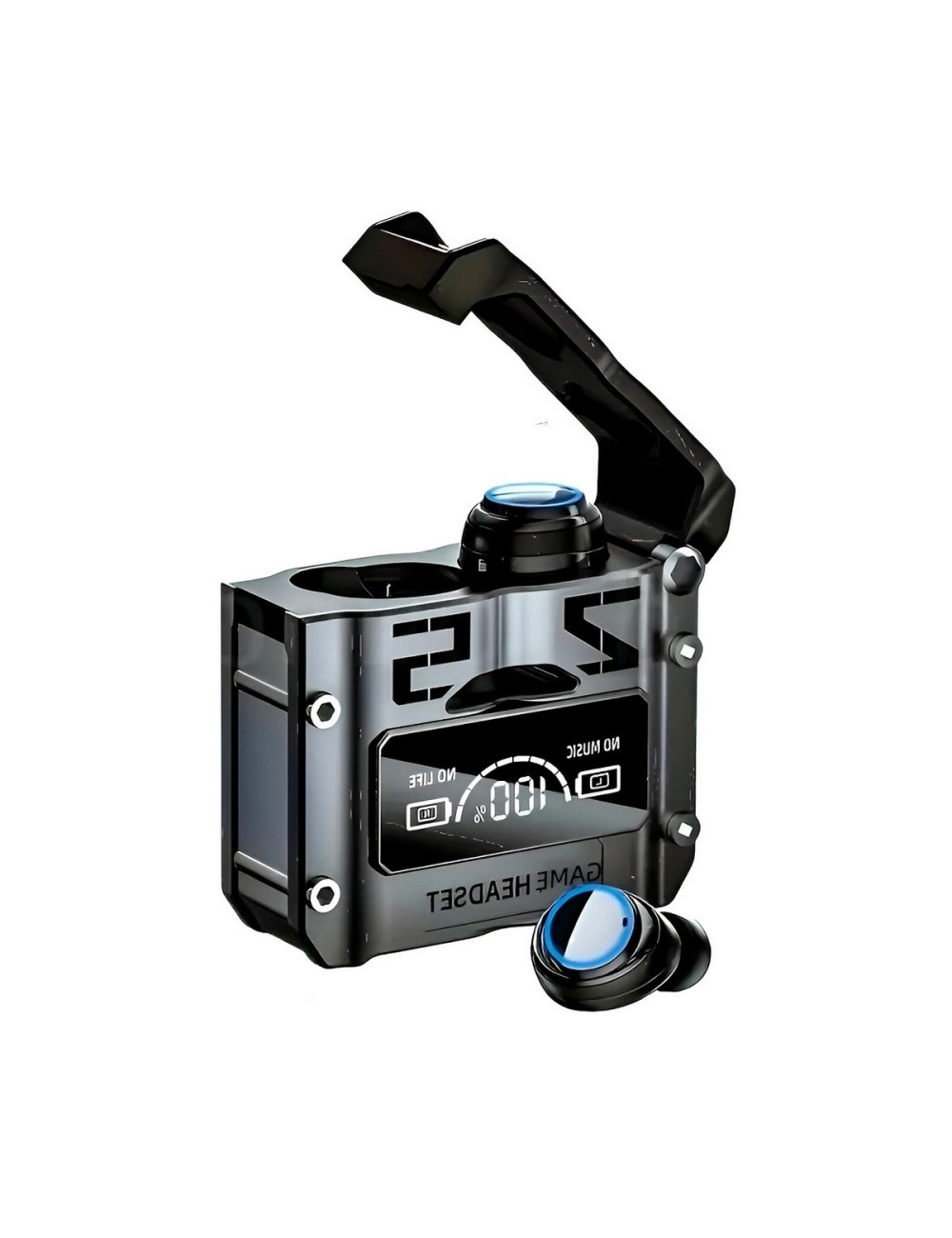 Audífonos Earbuds M25 Bt 5.3 Gamer Portable Pantalla Led