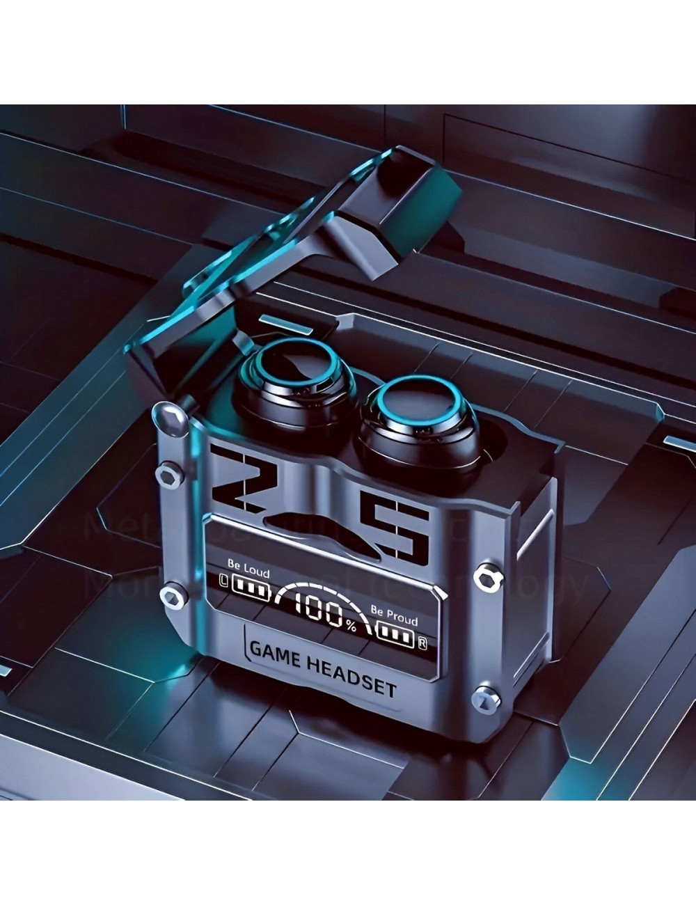 Audífonos Earbuds M25 Bt 5.3 Gamer Portable Pantalla Led