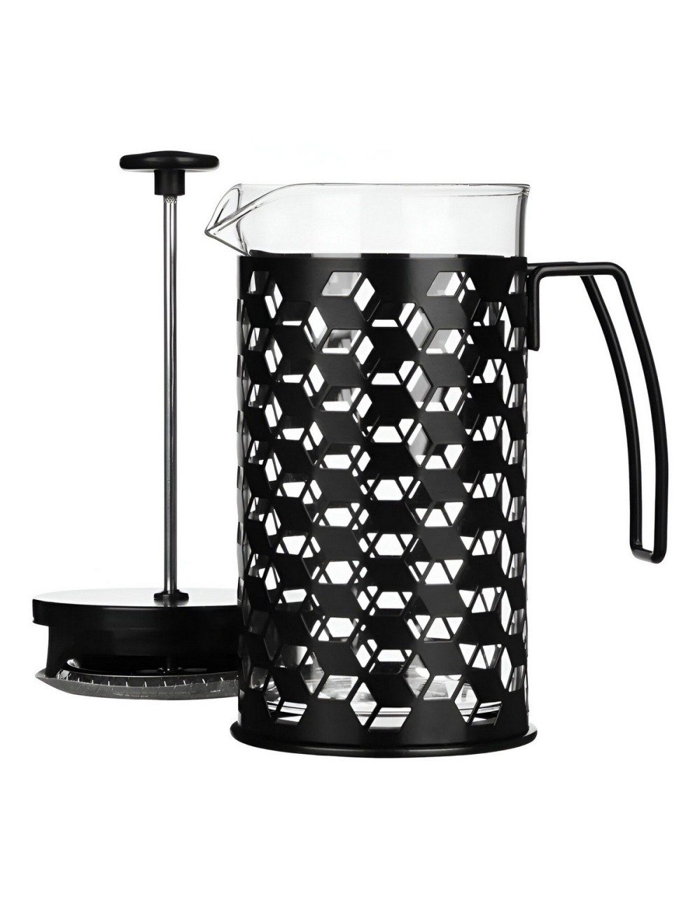 Cafetera De Prensa Francesa De Vidrio Borosilicato 800 Ml