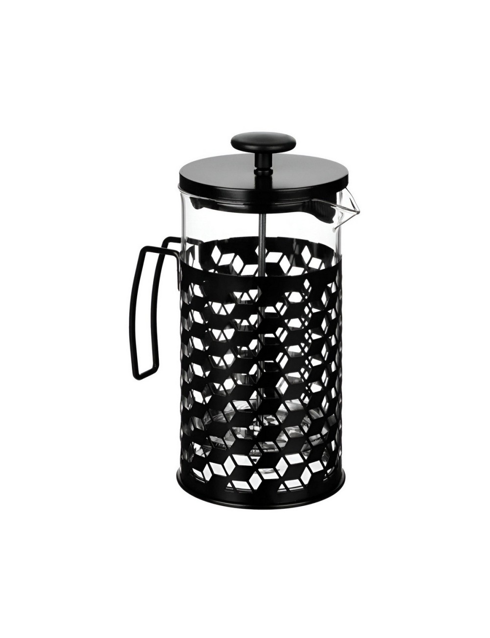 Cafetera De Prensa Francesa De Vidrio Borosilicato 1000 Ml