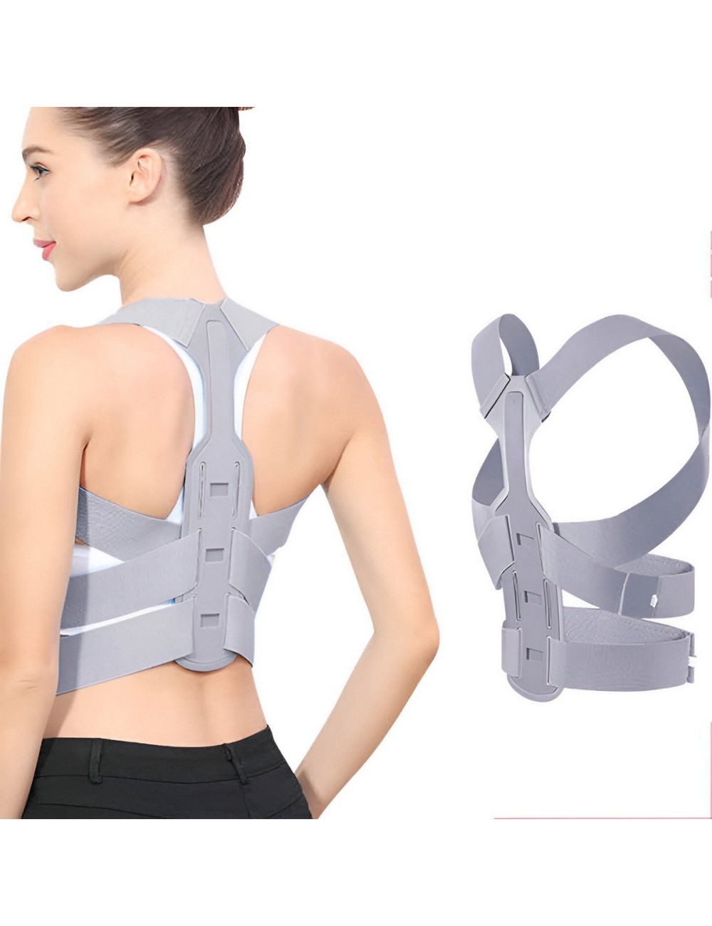 Corrector De Postura Inteligente Ajustable Unisex Cervical