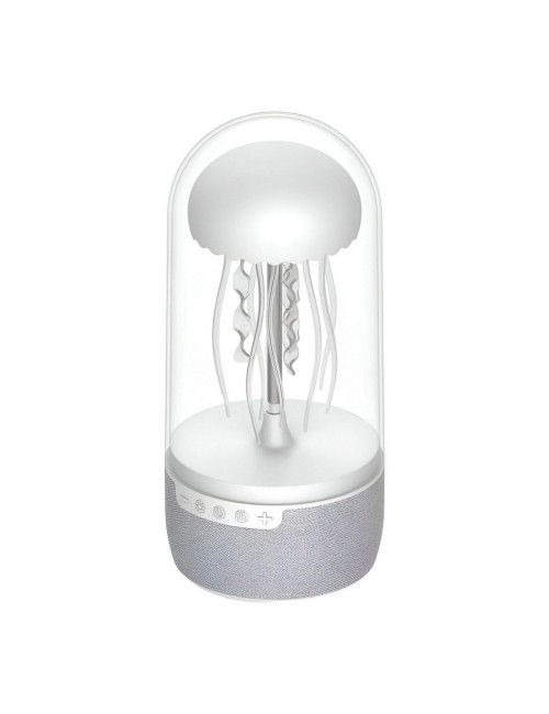 Lampara De Mesa Escritorio Medusa Colores Parlante Bluetooth