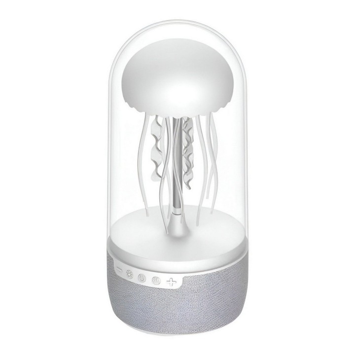 Lampara De Mesa Escritorio Medusa Colores Parlante Bluetooth