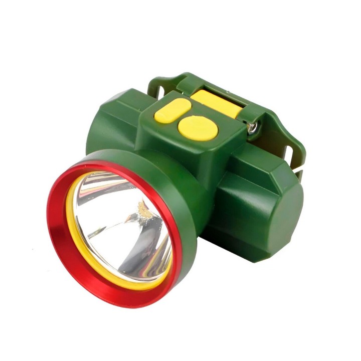 Lampara Linterna Tactica Led Minera Cabeza Recargable Xj4610