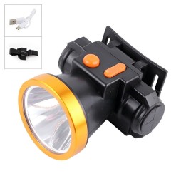 Lampara Linterna Tactica Led Minera Cabeza Recargable Gdg011