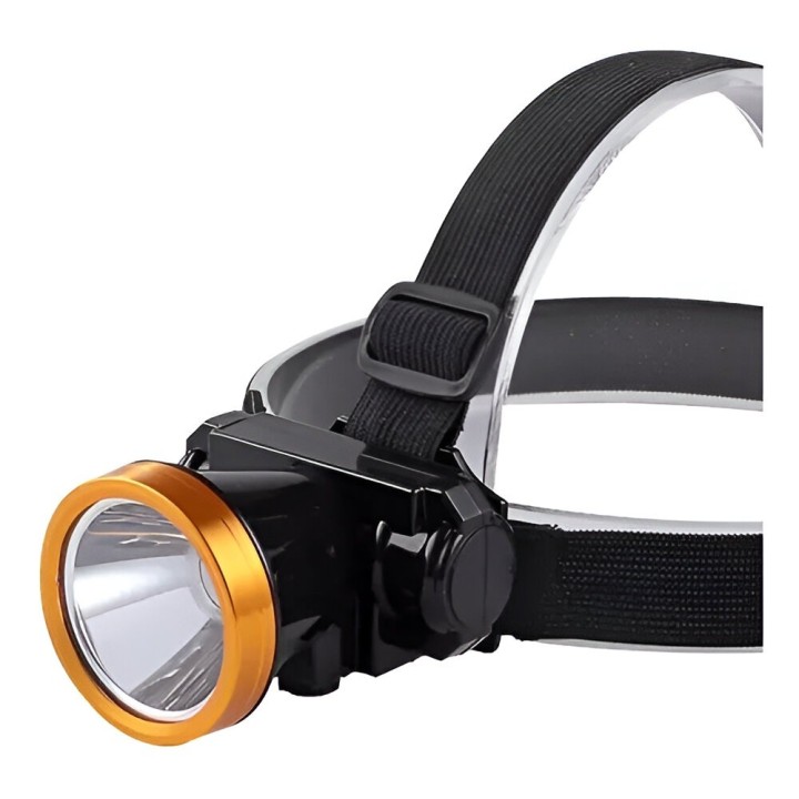 Lampara Linterna Tactica Led Minera Cabeza Recargable Gdg011