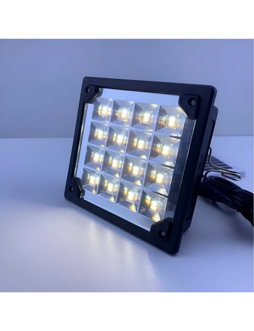 Lampara Panel Solar Exteriores Led Soporte Pared Estructura