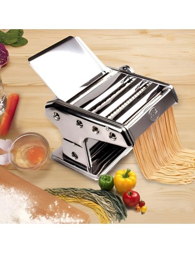 Maquina Hacer Pasta Manual Rollera Spaguetti Ajustable