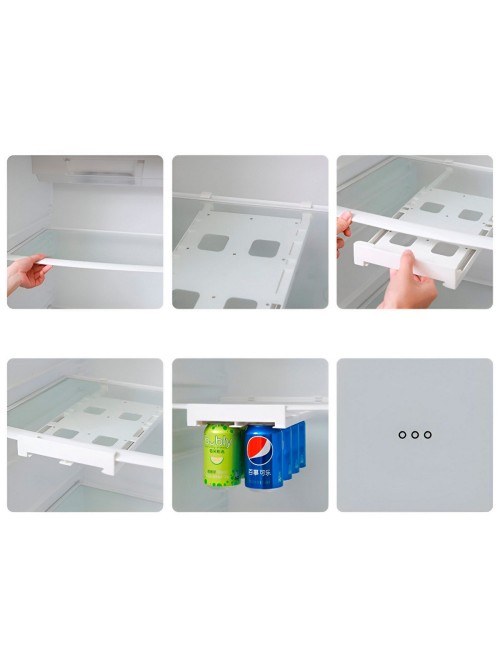 Organizador Latas Gaseosa Ahorra Espacio Refrigerador