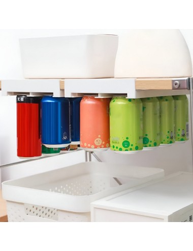 Organizador Latas Gaseosa Ahorra Espacio Refrigerador
