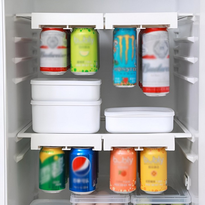 Organizador Latas Gaseosa Ahorra Espacio Refrigerador