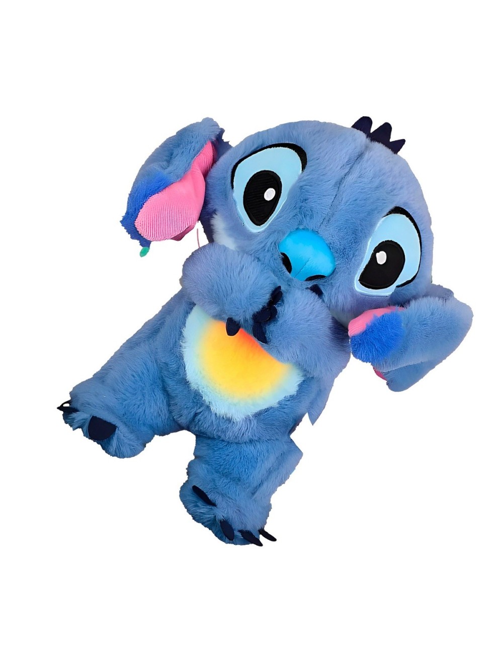 Stitch Peluche Que Respira Sonido Luz Unisex Niños + Bateria