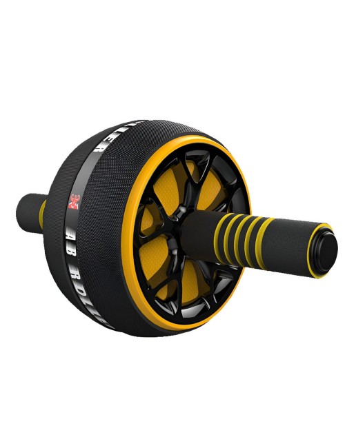 Rueda Abdominal Rodillo Grueso Tipo Barril Gym + Tapete
