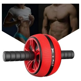 Rueda Abdominal Rodillo Grueso Tipo Barril Gym + Tapete