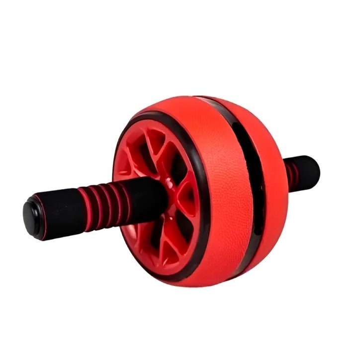 Rueda Abdominal Rodillo Grueso Tipo Barril Gym + Tapete