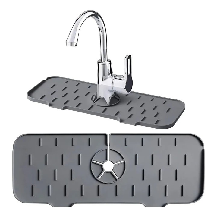 Alfombrilla Tapete Salpicaduras De Agua Para Grifo Fregadero