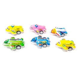 Carros Y Aviones De Impulso Colección Juguete X 12 Pcs
