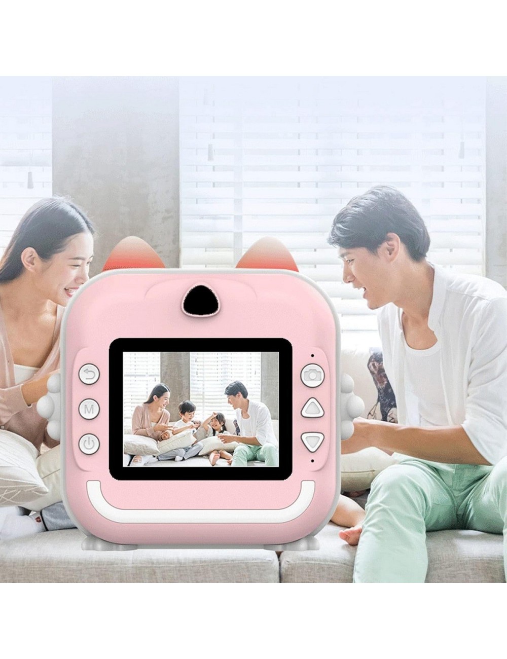 Cámara Instantánea Niños Con Impresión Cámara Video