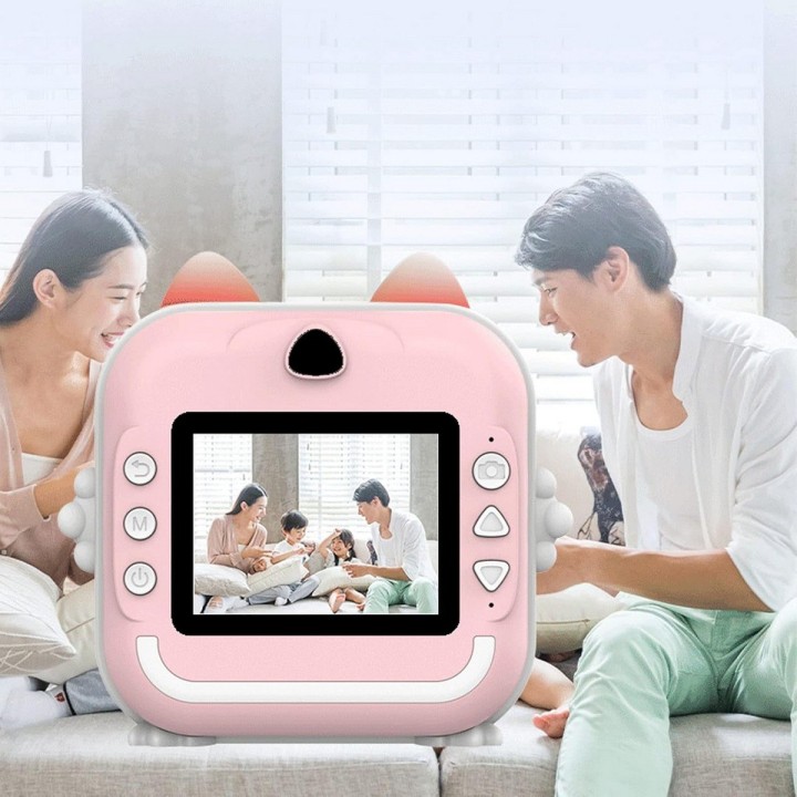 Cámara Instantánea Niños Con Impresión Cámara Video
