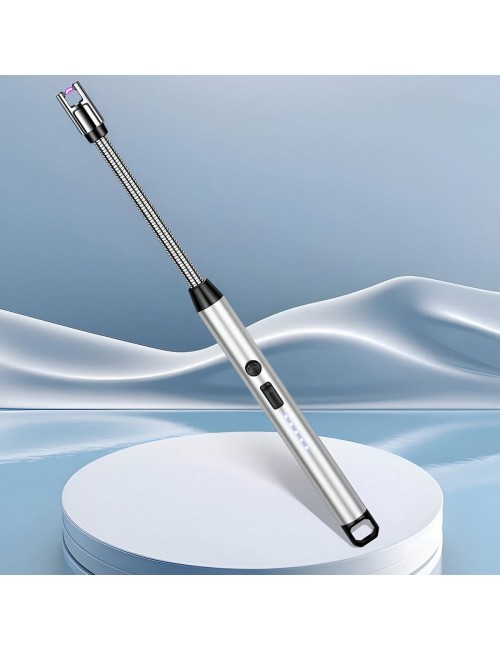 Encendedor Eléctrico Recargable Con Cuello Flexible Y Arco