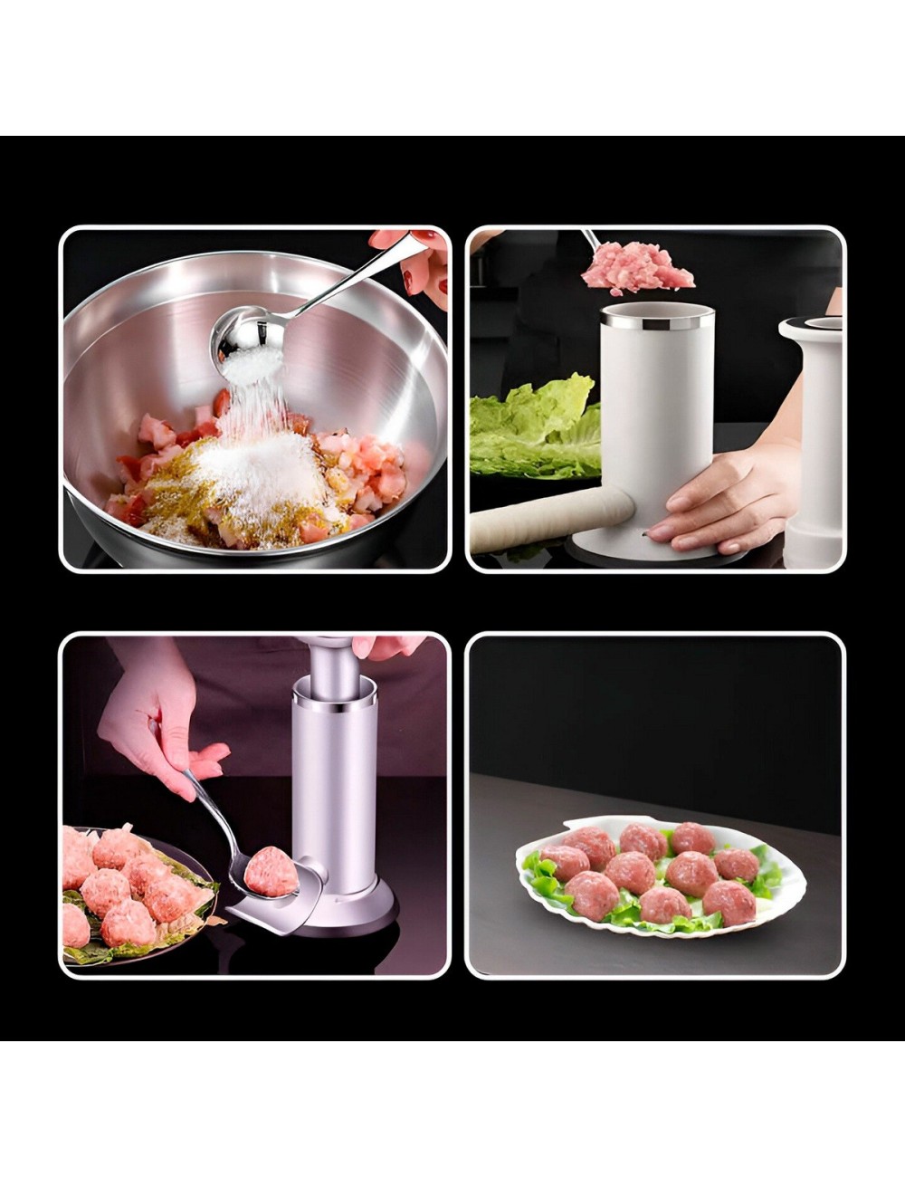 Maquina Manual Embutidos Salchichas Albóndigas Casera