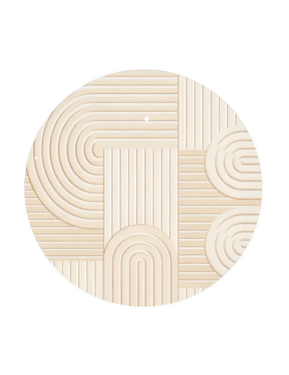 Tapete Alfombra Peluda Redonda | Tapete De Peluche Redondo