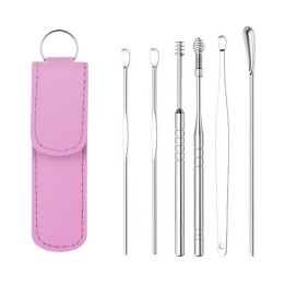 Set Kit Limpieza Higiene Cera Oídos Orejas Reutilizable
