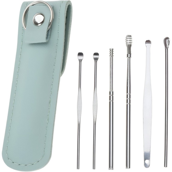 Set Kit Limpieza Higiene Cera Oídos Orejas Reutilizable