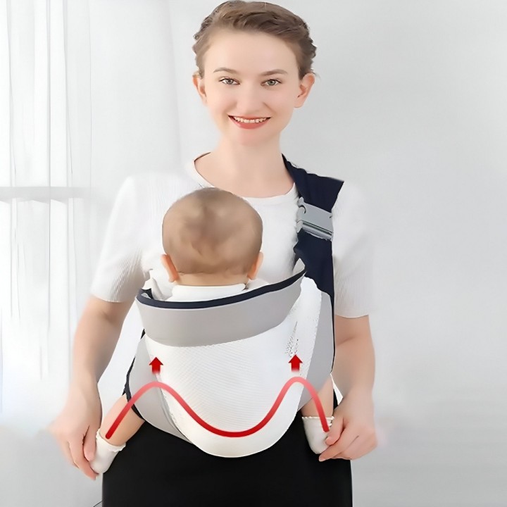 Cargador Fular Canguro Bebés Ergonómico Transpirable