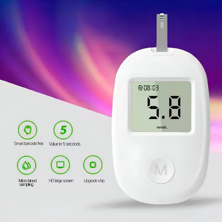 Kit Glucómetro Diabetes Digital + Accesorios G-171