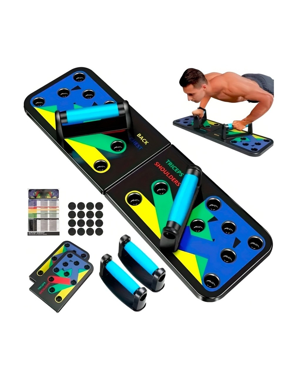 Push Up Tabla Flexiones Ejercicios Sistema Completo