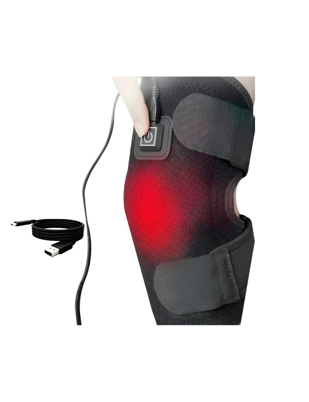 Rodillera Deportiva De Tiras Ajustable Ortopédica