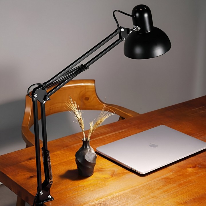 Lampara Para Escritorio Estudio Ajustable Con Brazo Flexible