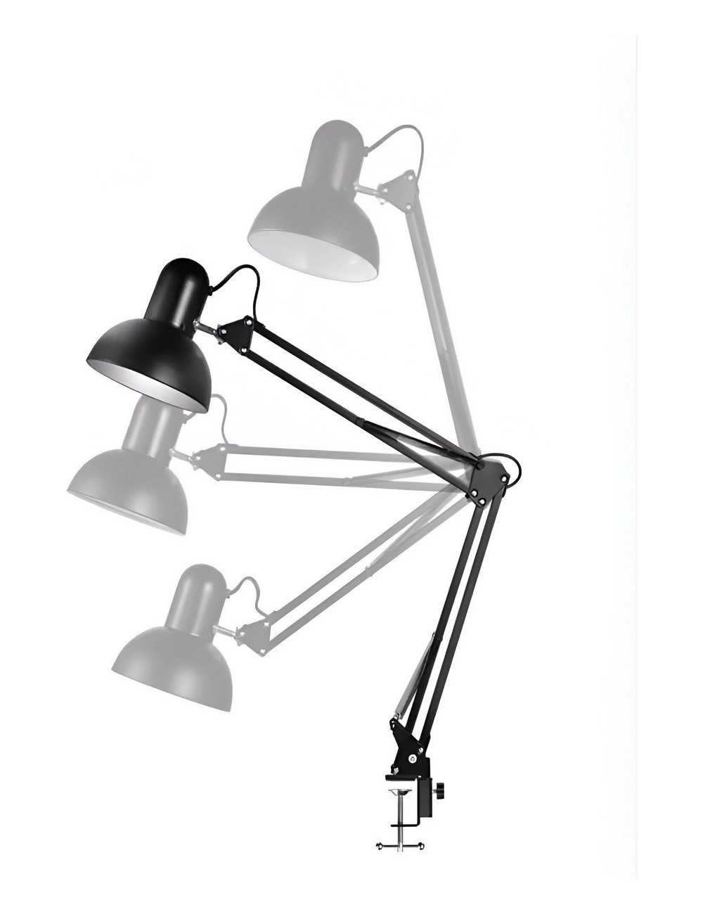 Lampara Para Escritorio Estudio Ajustable Con Brazo Flexible