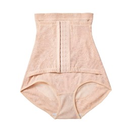 Faja Panty De Alta Compresión Con Encaje Y Broches Frontales