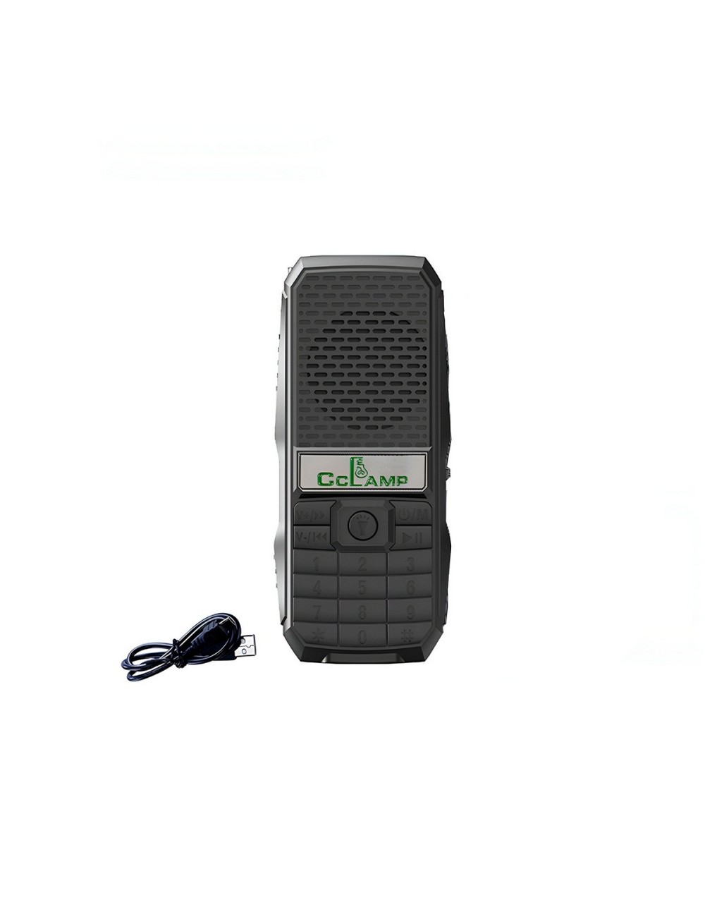 Radio Parlante Recargable Con Panel Solar Portatil Linterna