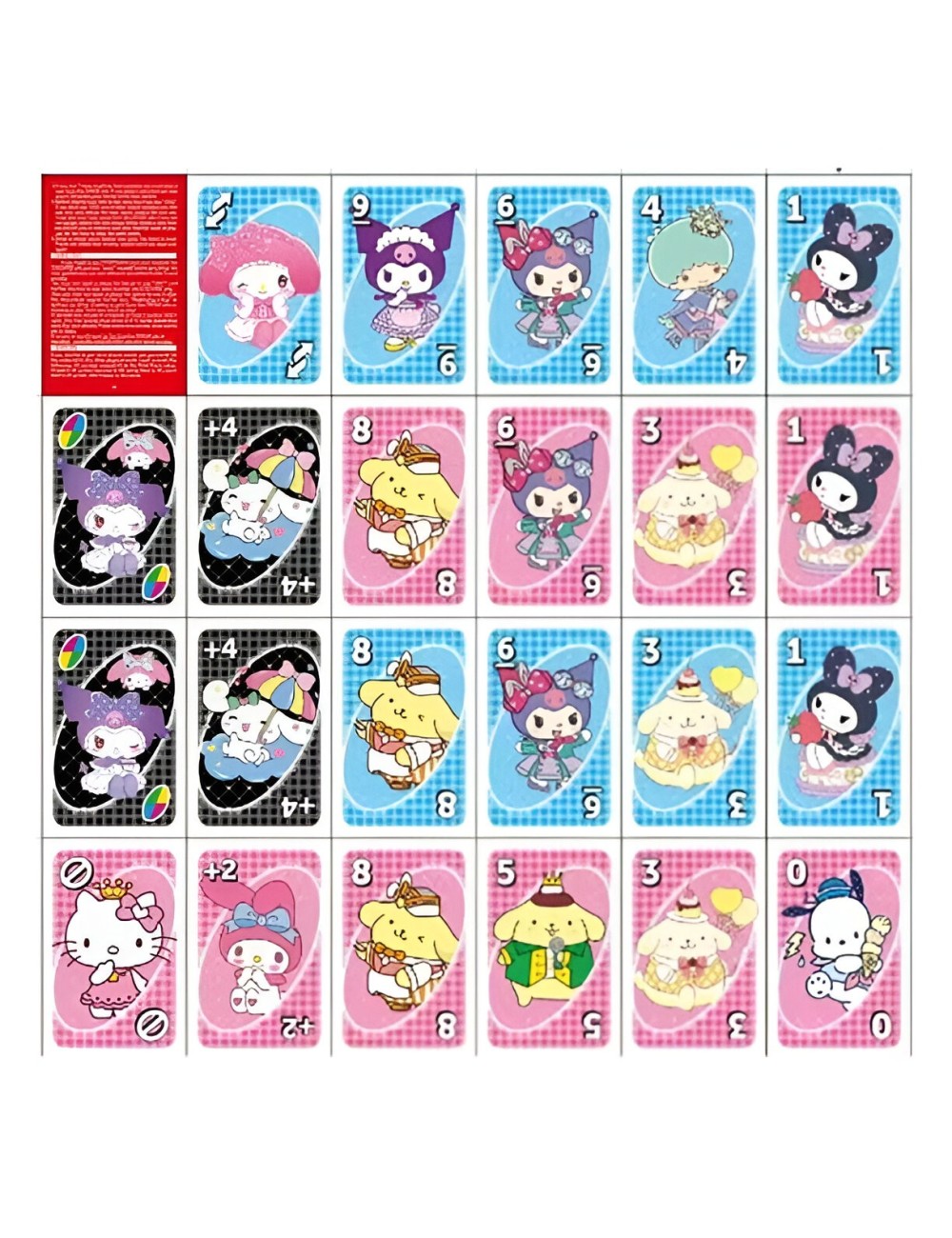 Juego Cartas Uno Kuromi