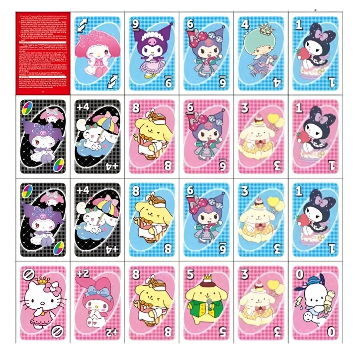 Juego Cartas Uno Kuromi