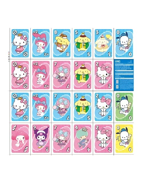 Juego Cartas Uno Kuromi