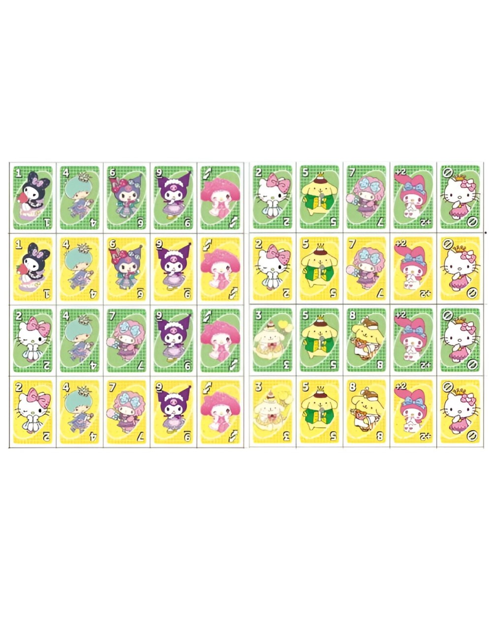 Juego Cartas Uno Kuromi